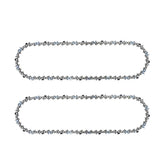 Hipa 18 Inch Chain 3/8 Pitch .050 Gauge 64 DL For Echo CS-590 CS-530 CS-490 Poulan Craftsman Jonsered Chainsaw